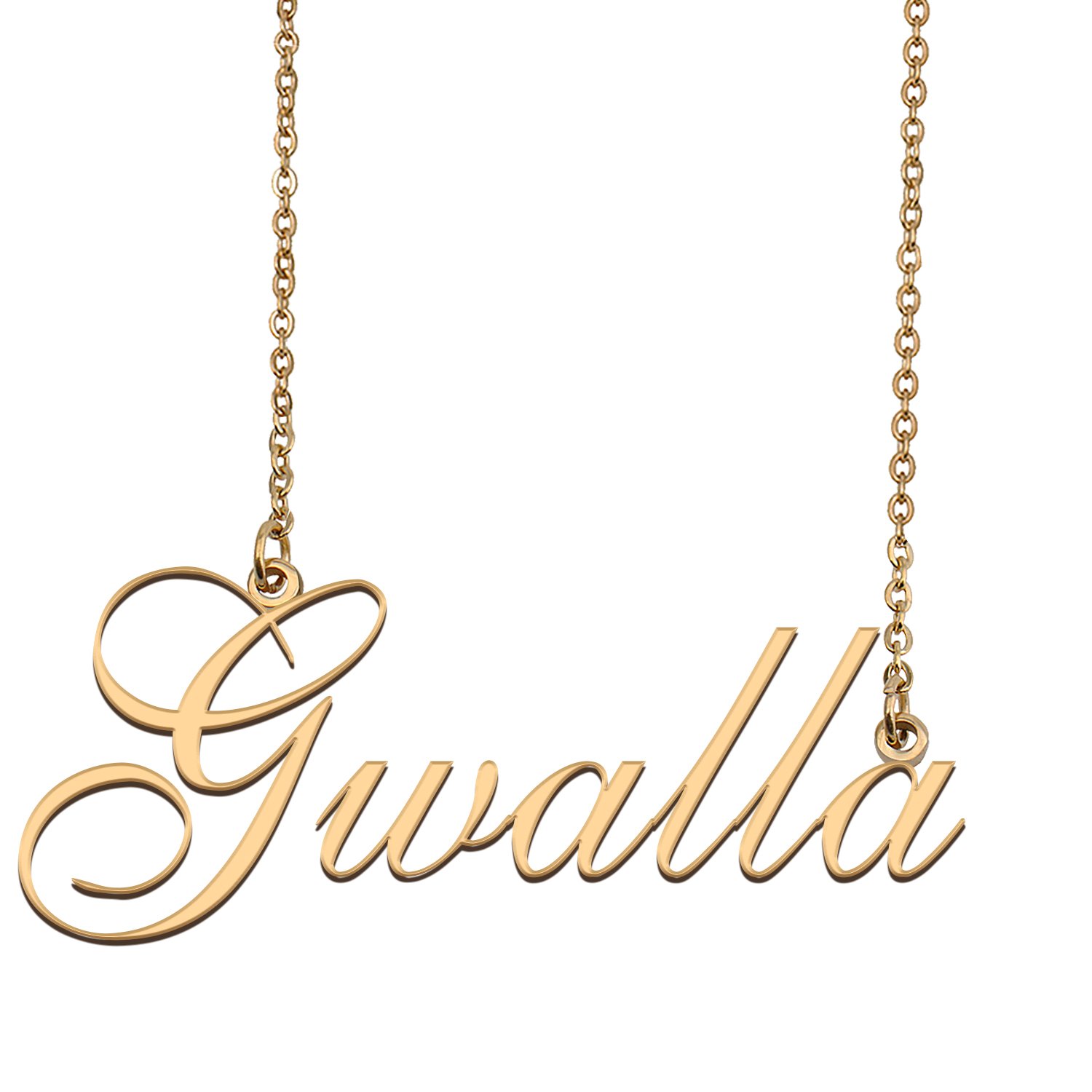Personalized Stainless Steel Name Necklace Jewelry for Womens Laniyah