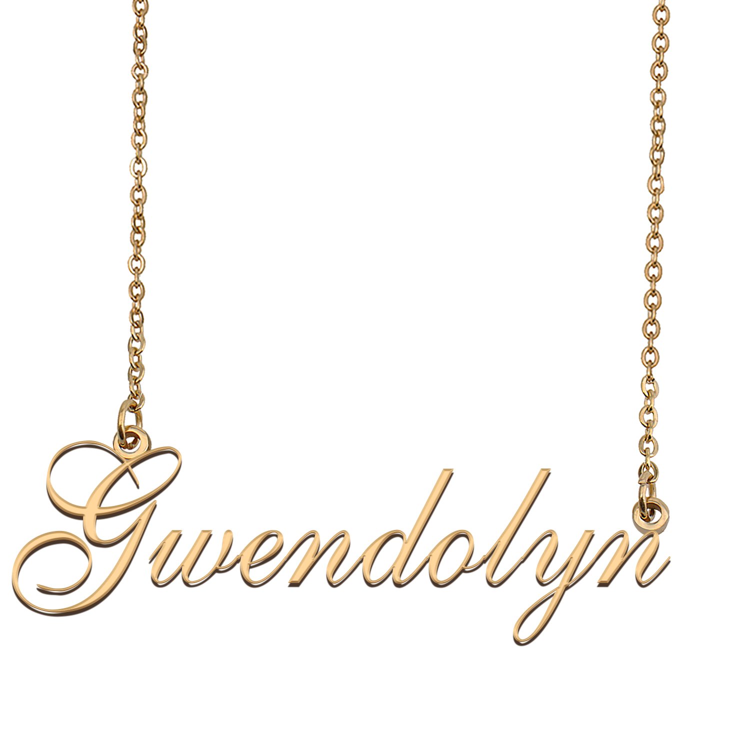 Personalized Stainless Steel Name Necklace Jewelry for Womens Lany