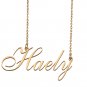 Personalized Stainless Steel Name Necklace Jewelry for Womens Lashea