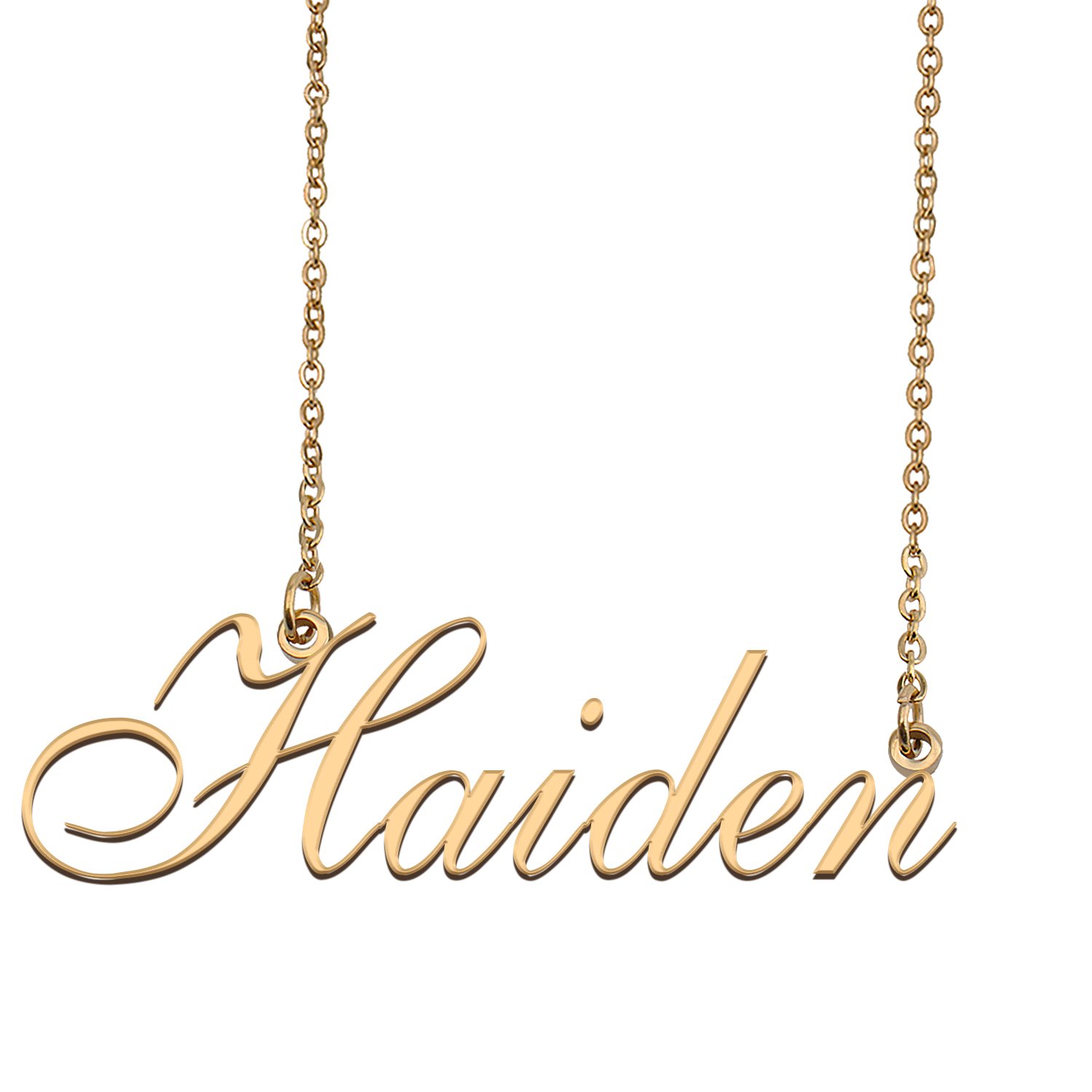 Personalized Stainless Steel Name Necklace Jewelry for Womens LaShon