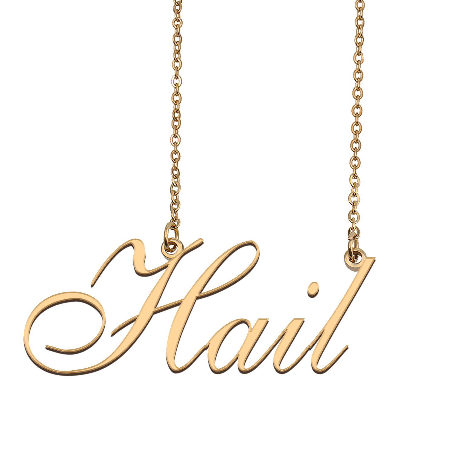 Personalized Stainless Steel Name Necklace Jewelry for Womens LaTanya