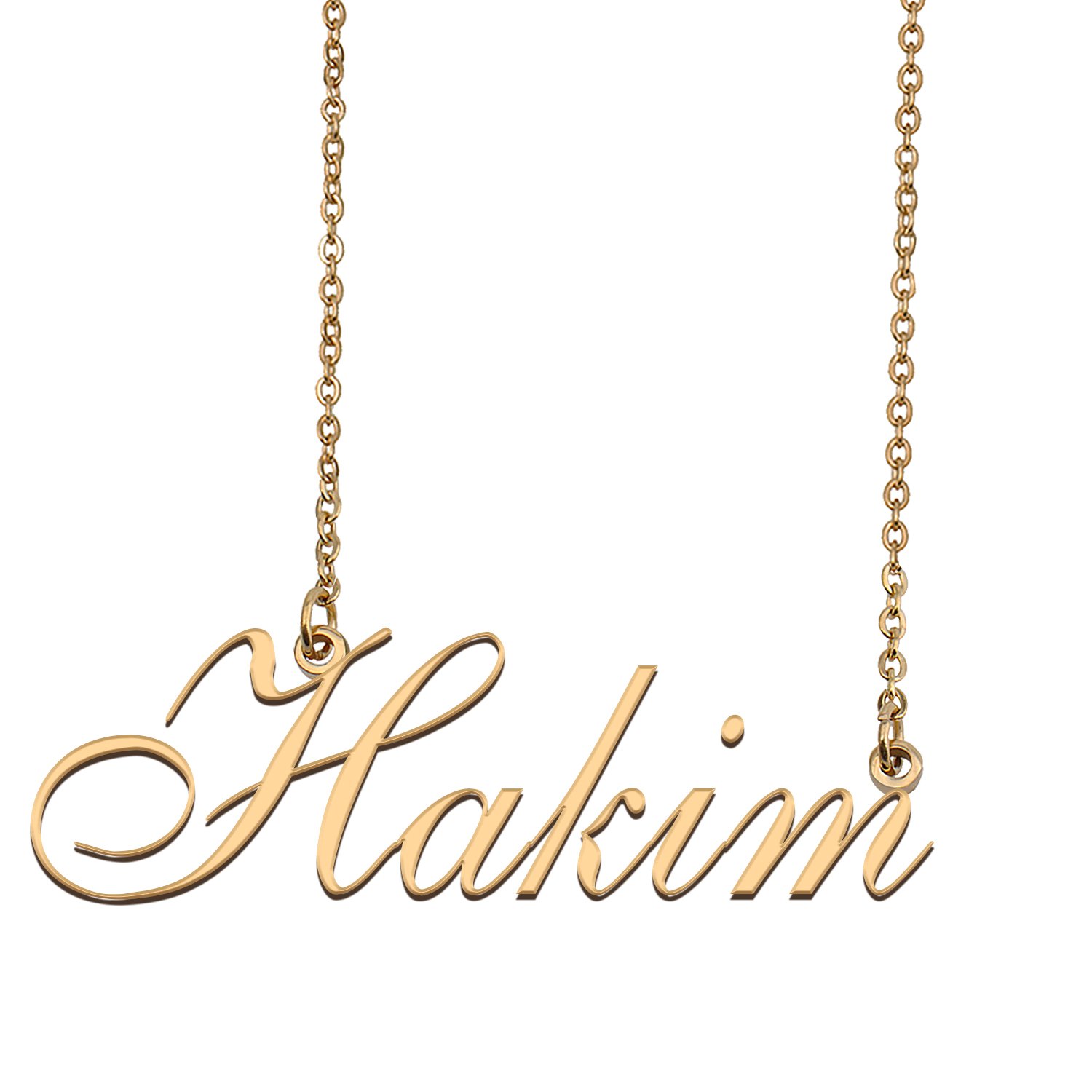 Personalized Stainless Steel Name Necklace Jewelry for Womens Latifat
