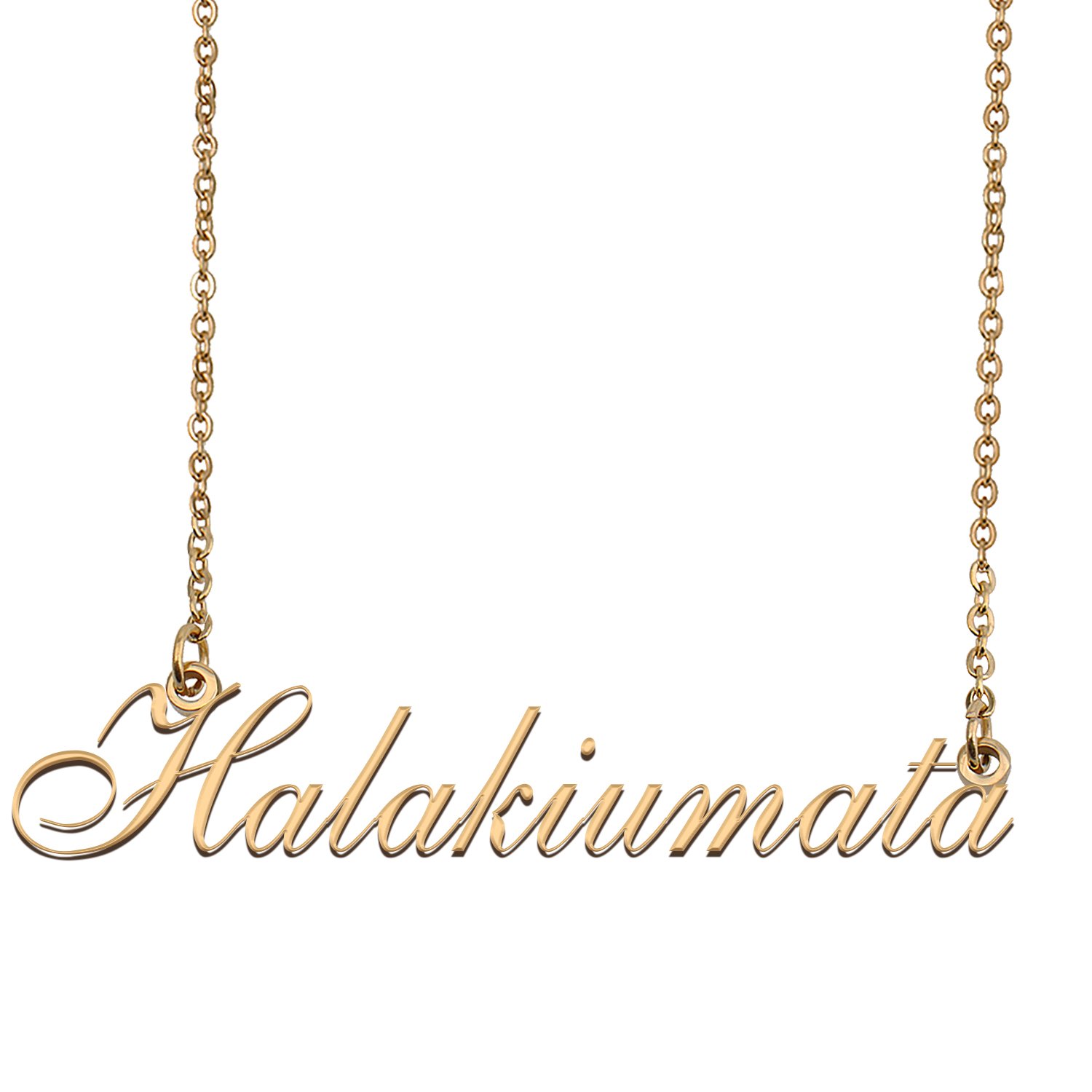 Personalized Stainless Steel Name Necklace Jewelry for Womens Latina