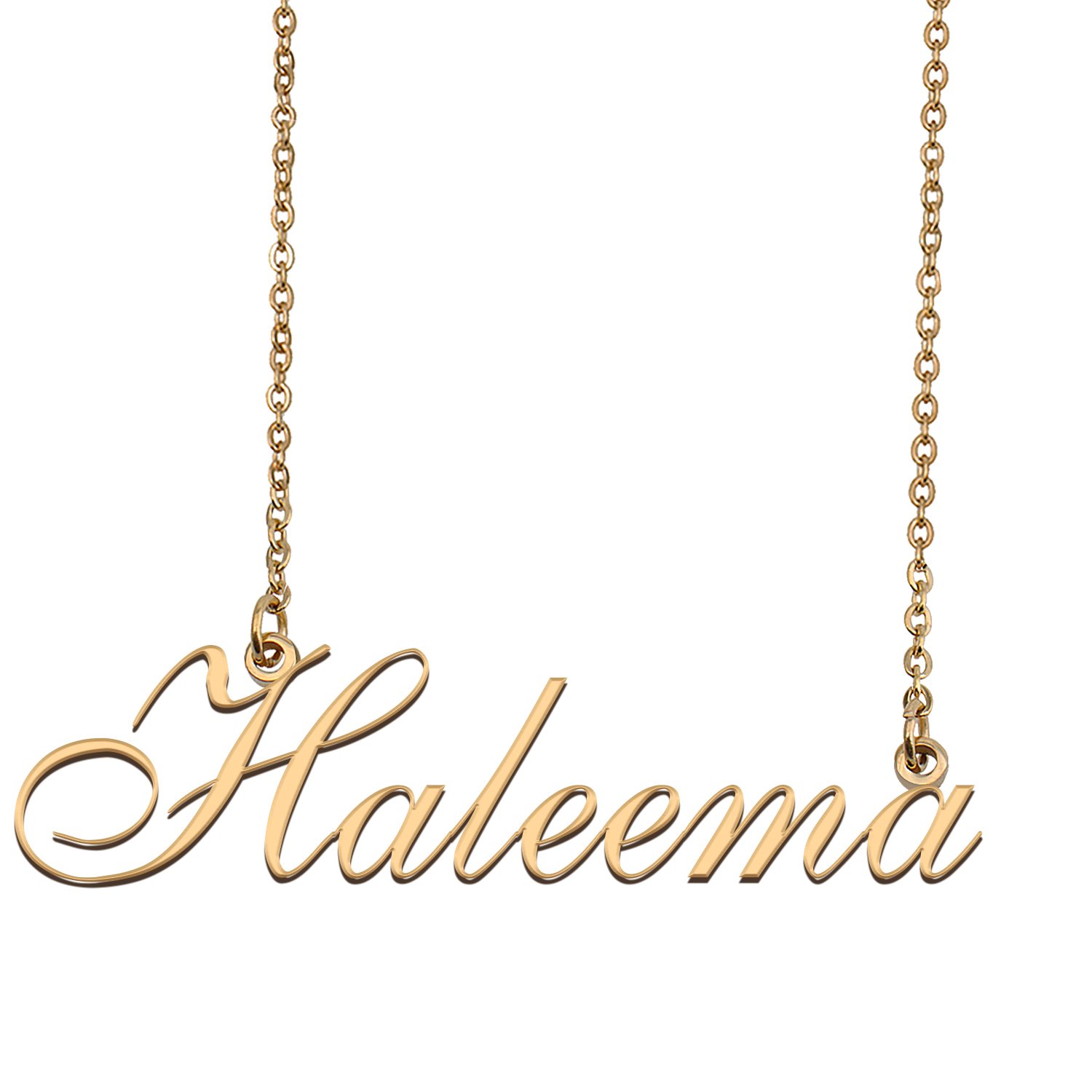Personalized Stainless Steel Name Necklace Jewelry for Womens Latitia