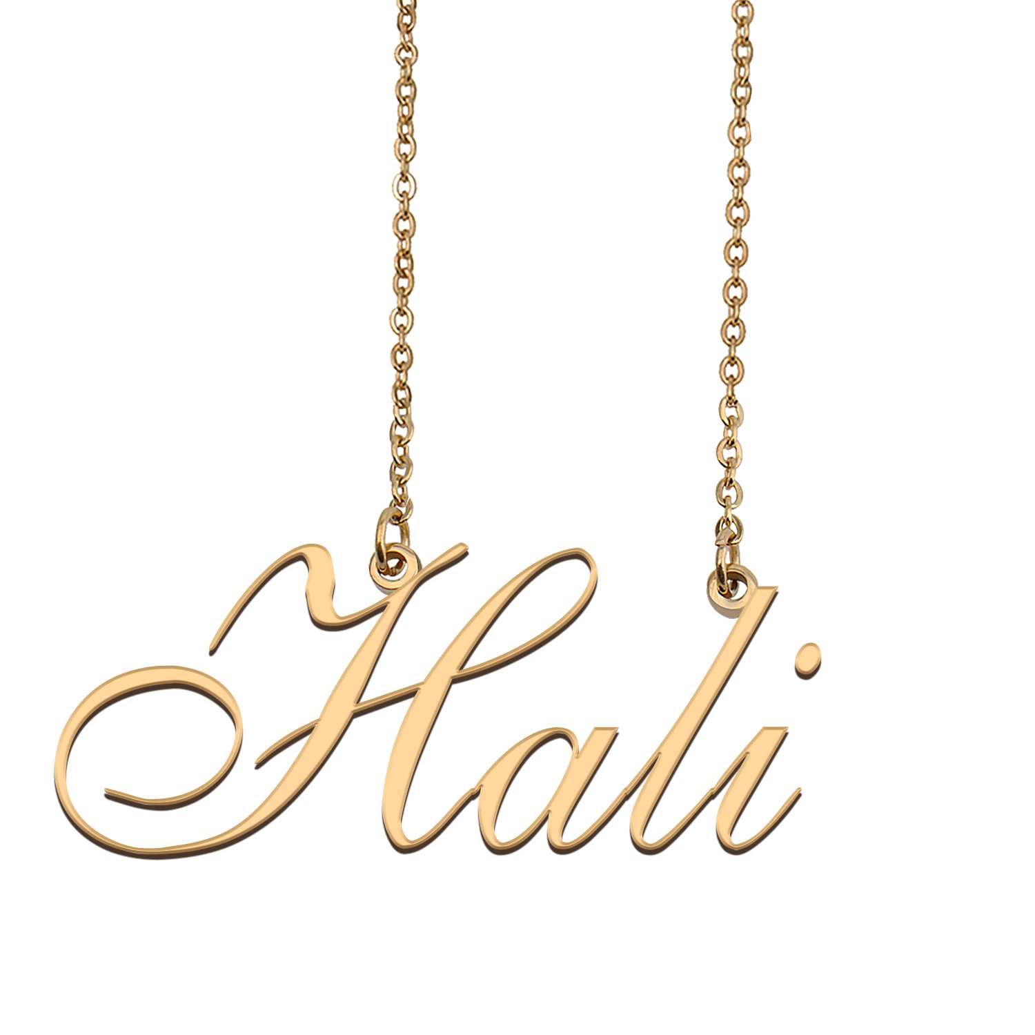 Personalized Stainless Steel Name Necklace Jewelry for Womens LaToyna