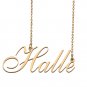 Personalized Stainless Steel Name Necklace Jewelry for Womens Laugh