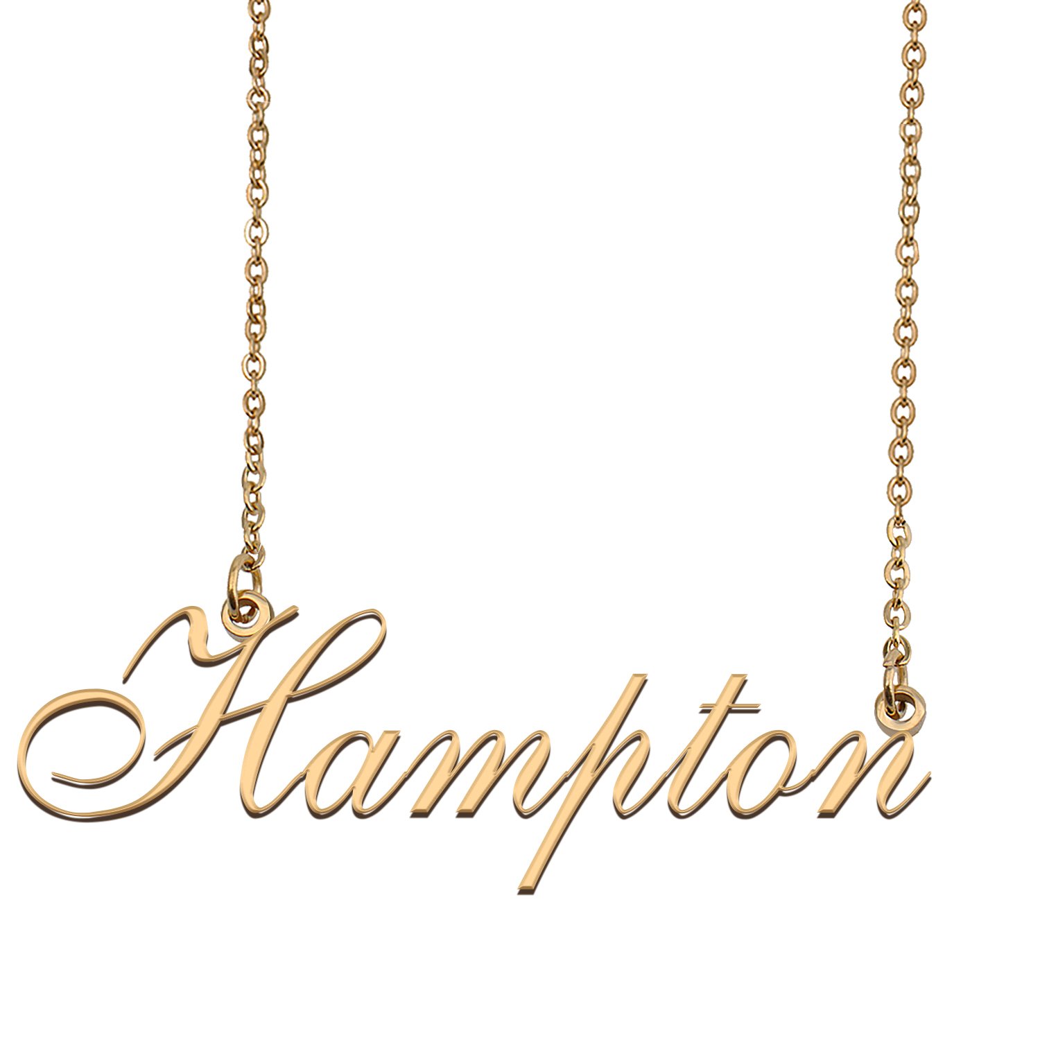 Personalized Stainless Steel Name Necklace Jewelry for Womens Lauren
