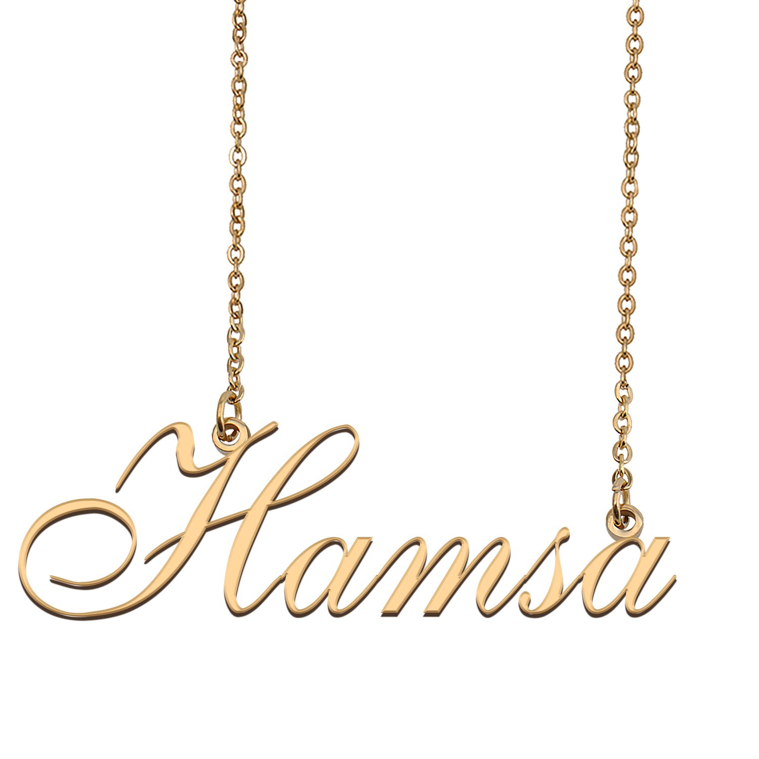 Personalized Stainless Steel Name Necklace Jewelry for Womens Laurie