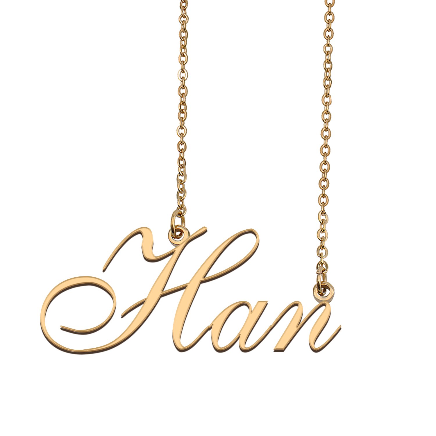 Personalized Stainless Steel Name Necklace Jewelry for Womens Laurita