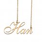 Personalized Stainless Steel Name Necklace Jewelry for Womens Laurita