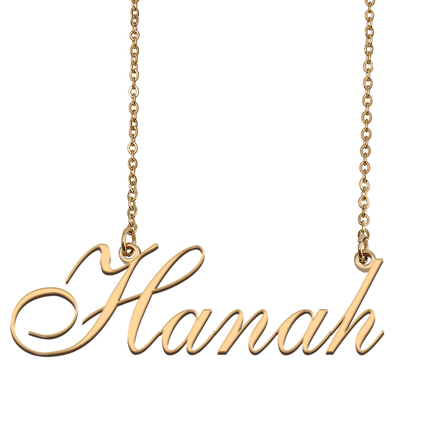 Personalized Stainless Steel Name Necklace Jewelry for Womens Lauryn