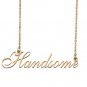 Personalized Stainless Steel Name Necklace Jewelry for Womens Lavette
