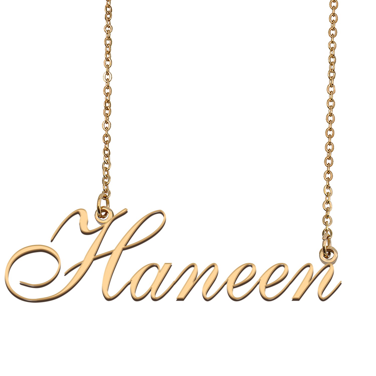 Personalized Stainless Steel Name Necklace Jewelry for Womens Lawrence