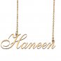 Personalized Stainless Steel Name Necklace Jewelry for Womens Lawrence