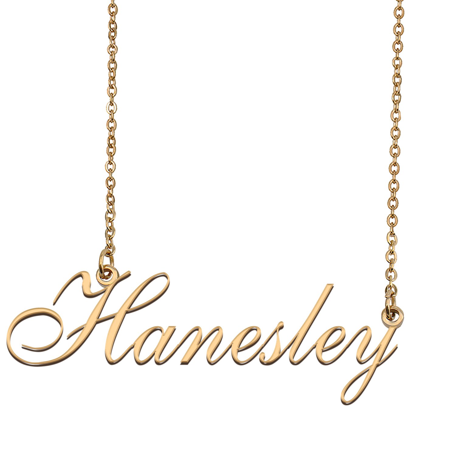 Personalized Stainless Steel Name Necklace Jewelry for Womens Lawson