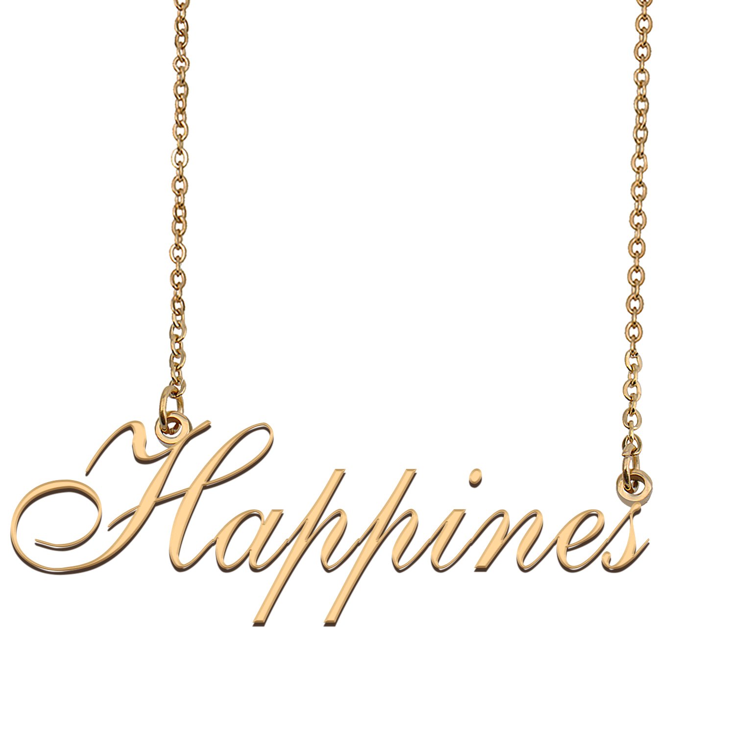Personalized Stainless Steel Name Necklace Jewelry for Womens Layla