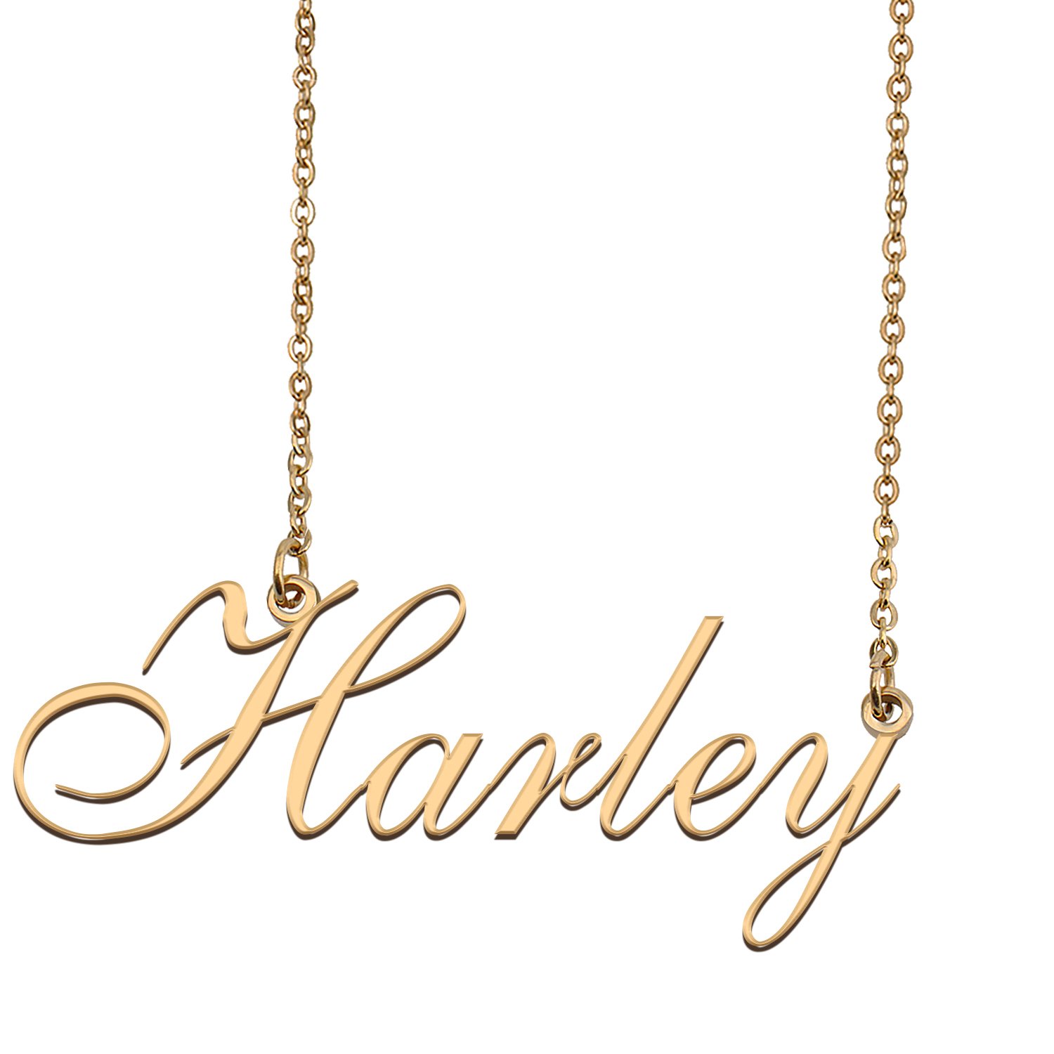 Personalized Stainless Steel Name Necklace Jewelry for Womens Layziah