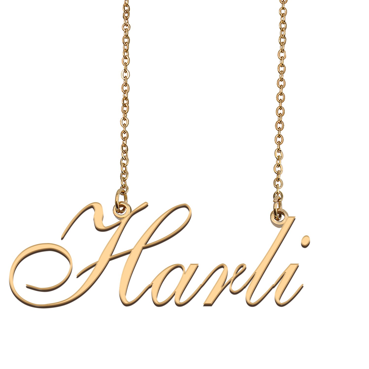 Personalized Stainless Steel Name Necklace Jewelry for Womens Lea