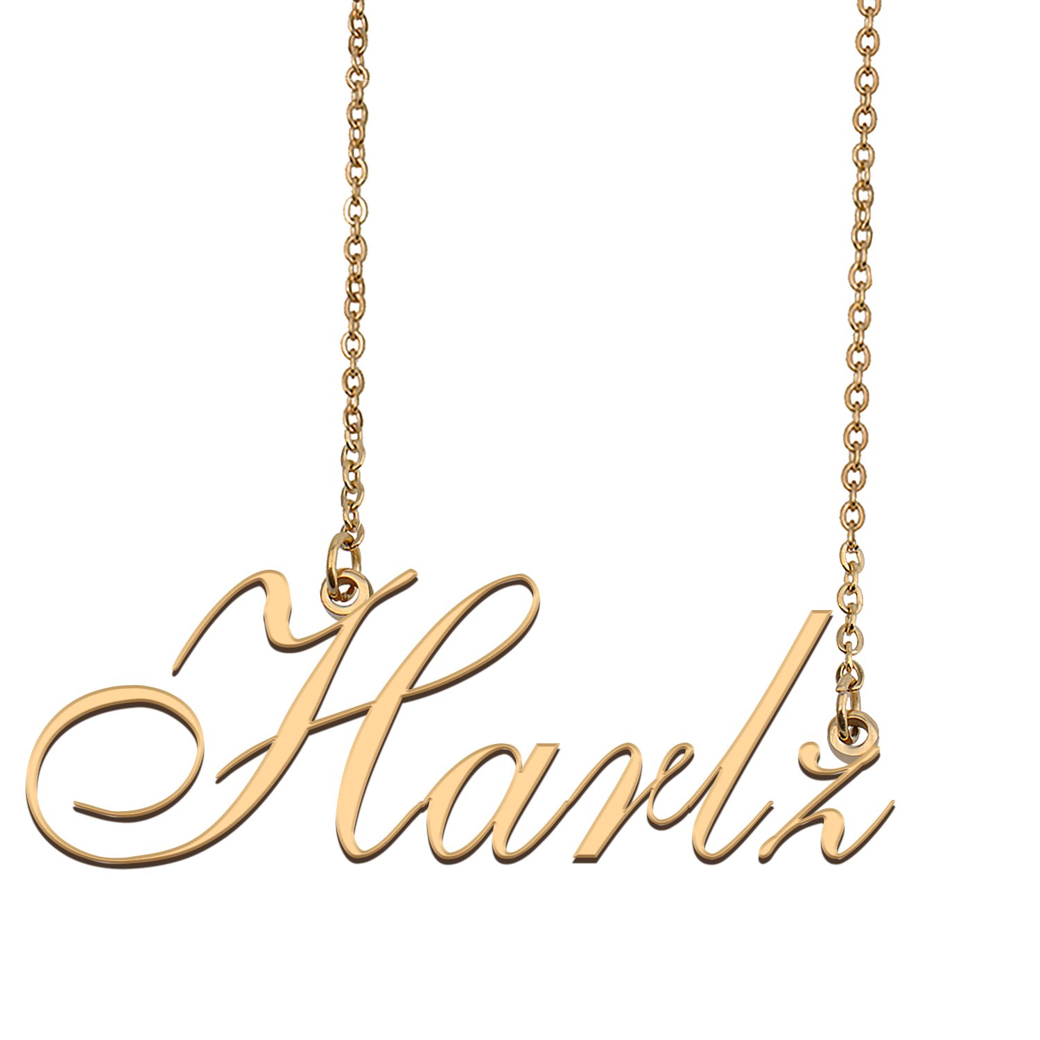 Personalized Stainless Steel Name Necklace Jewelry for Womens Leakunga