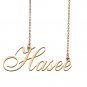 Personalized Stainless Steel Name Necklace Jewelry for Womens Leesy