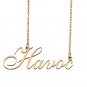 Personalized Stainless Steel Name Necklace Jewelry for Womens Leiana