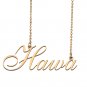 Personalized Stainless Steel Name Necklace Jewelry for Womens Leiandra