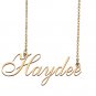 Personalized Stainless Steel Name Necklace Jewelry for Womens Leigh