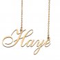 Personalized Stainless Steel Name Necklace Jewelry for Womens Leika