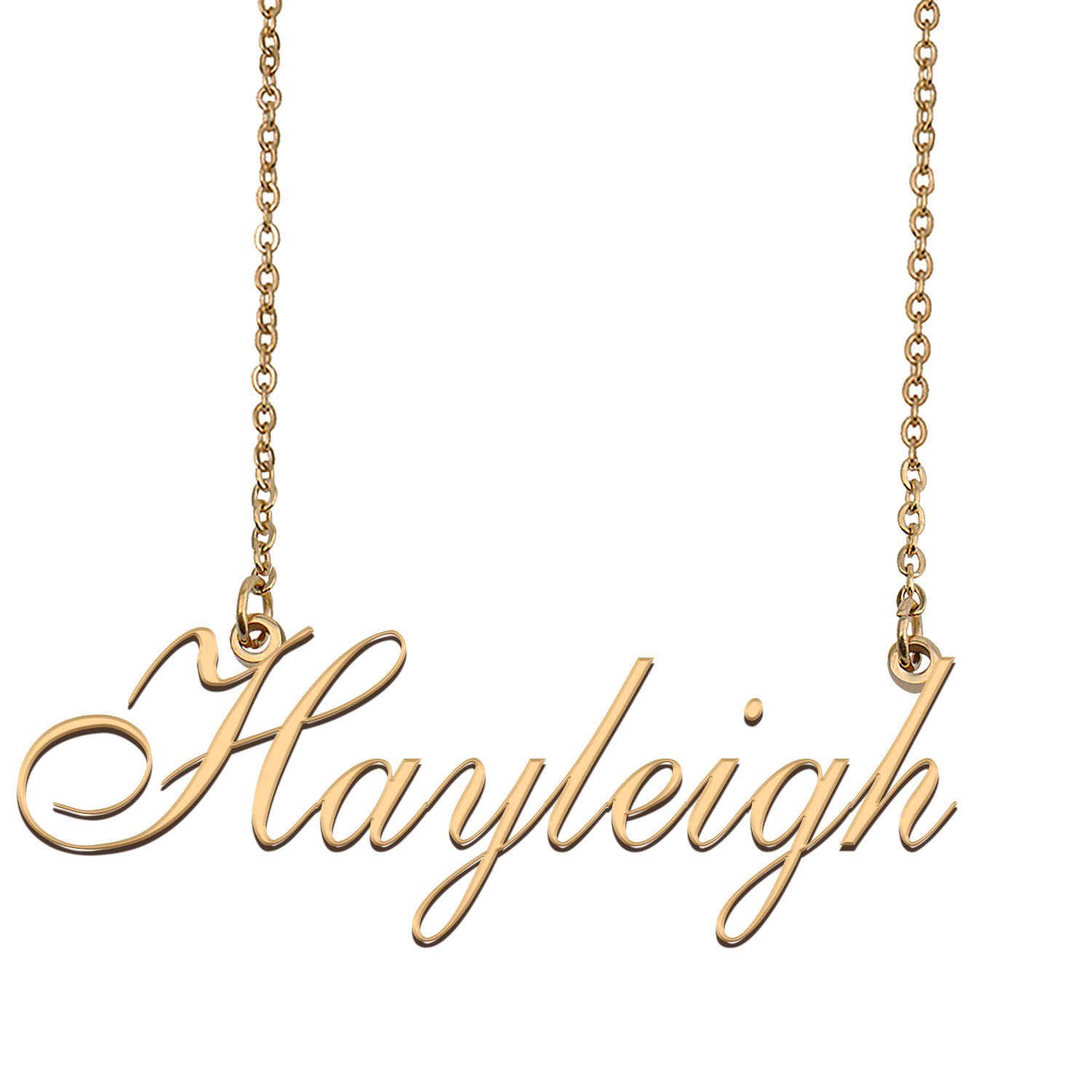 Personalized Stainless Steel Name Necklace Jewelry for Womens Leiteria
