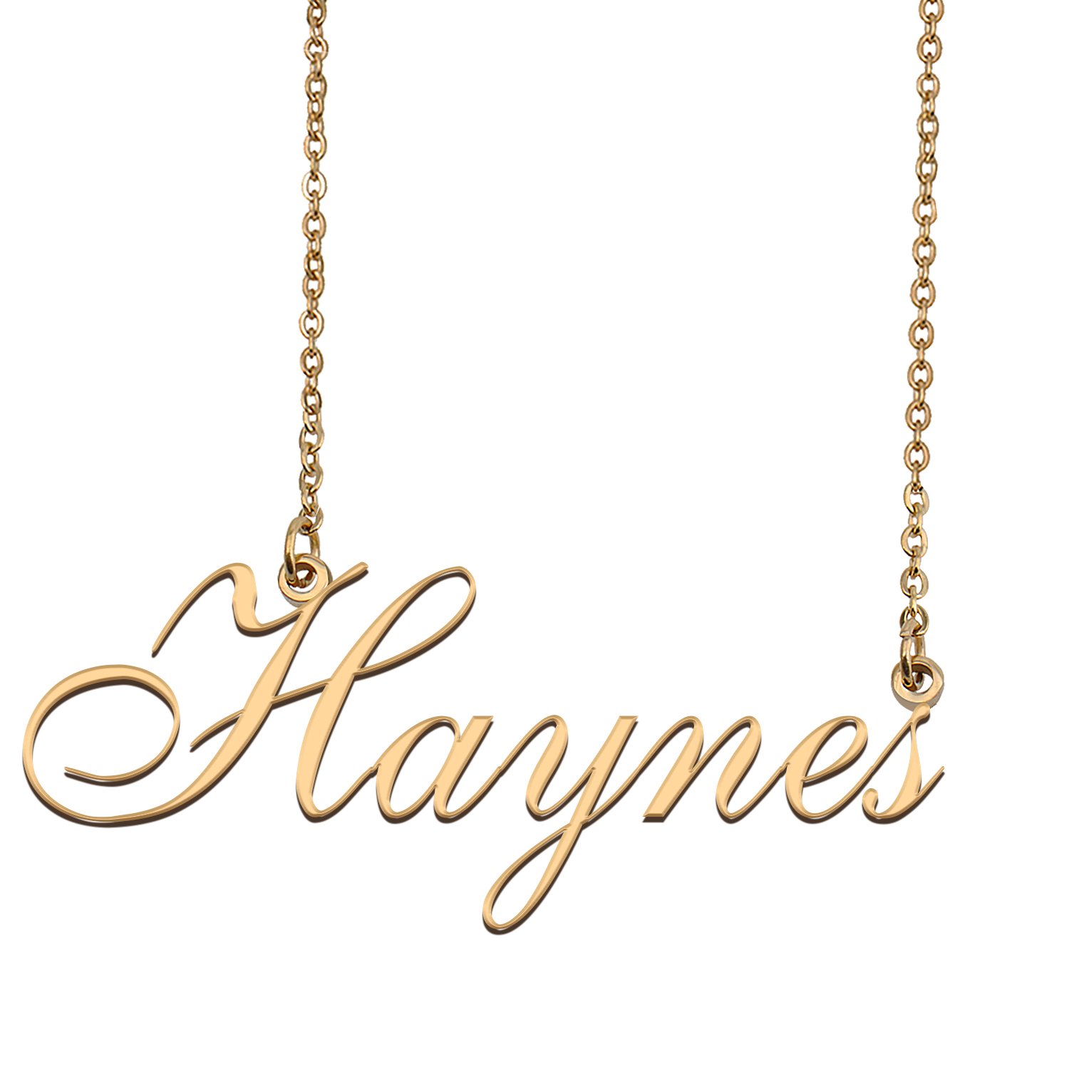 Personalized Stainless Steel Name Necklace Jewelry for Womens Lele
