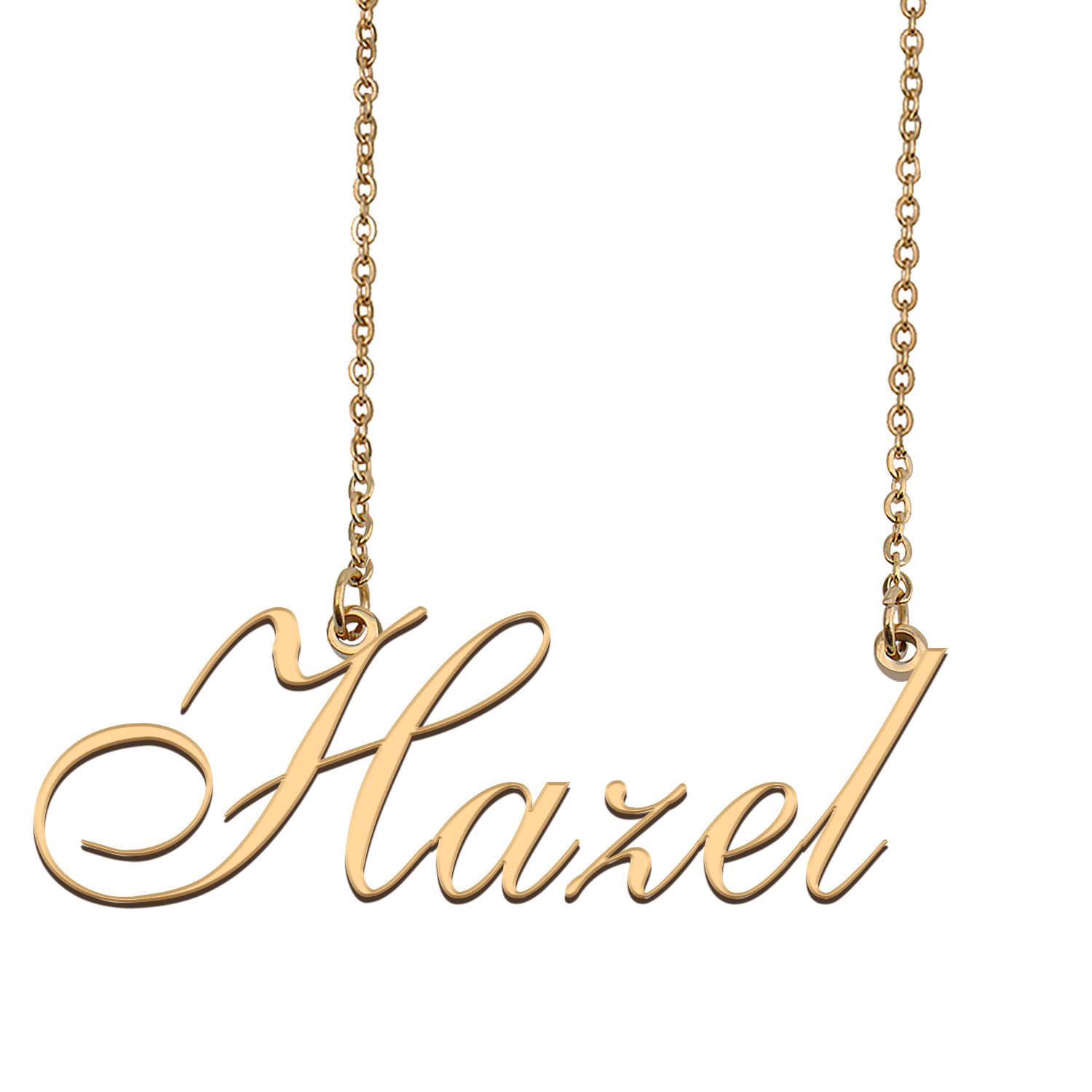 Personalized Stainless Steel Name Necklace Jewelry for Womens Lelu
