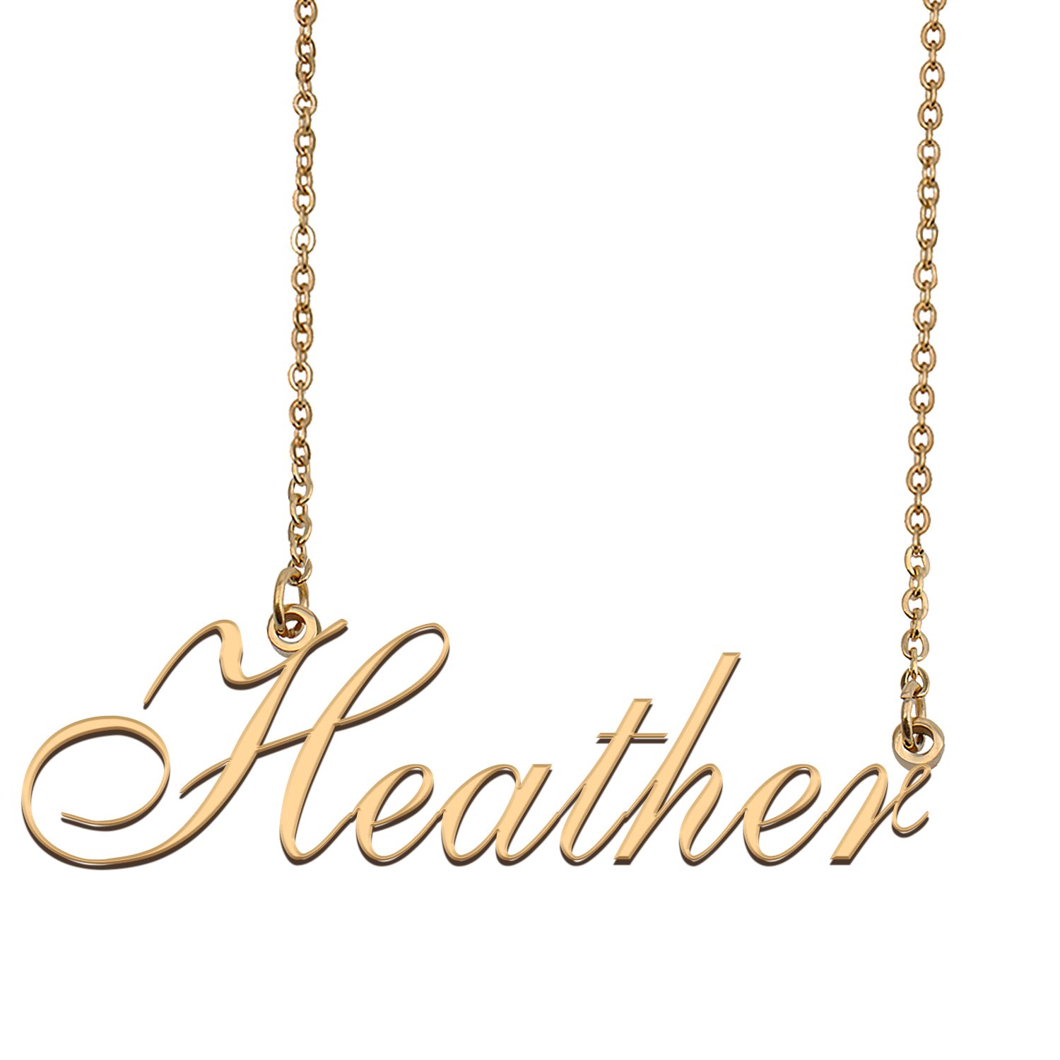 Personalized Stainless Steel Name Necklace Jewelry for Womens Lennon