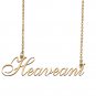 Personalized Stainless Steel Name Necklace Jewelry for Womens Lennox