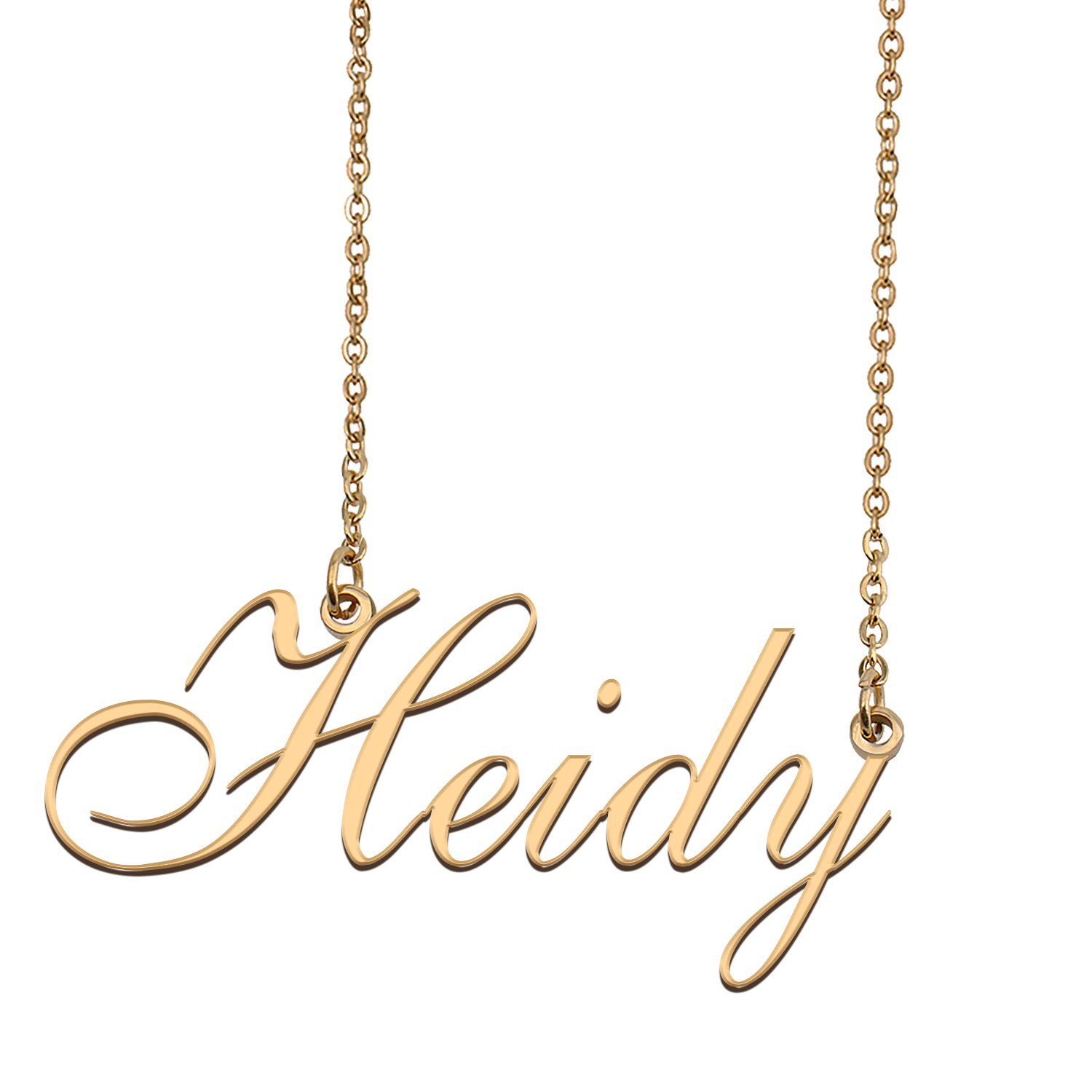 Personalized Custom 18k Gold Plated Any Name Necklace for Women Leonarda