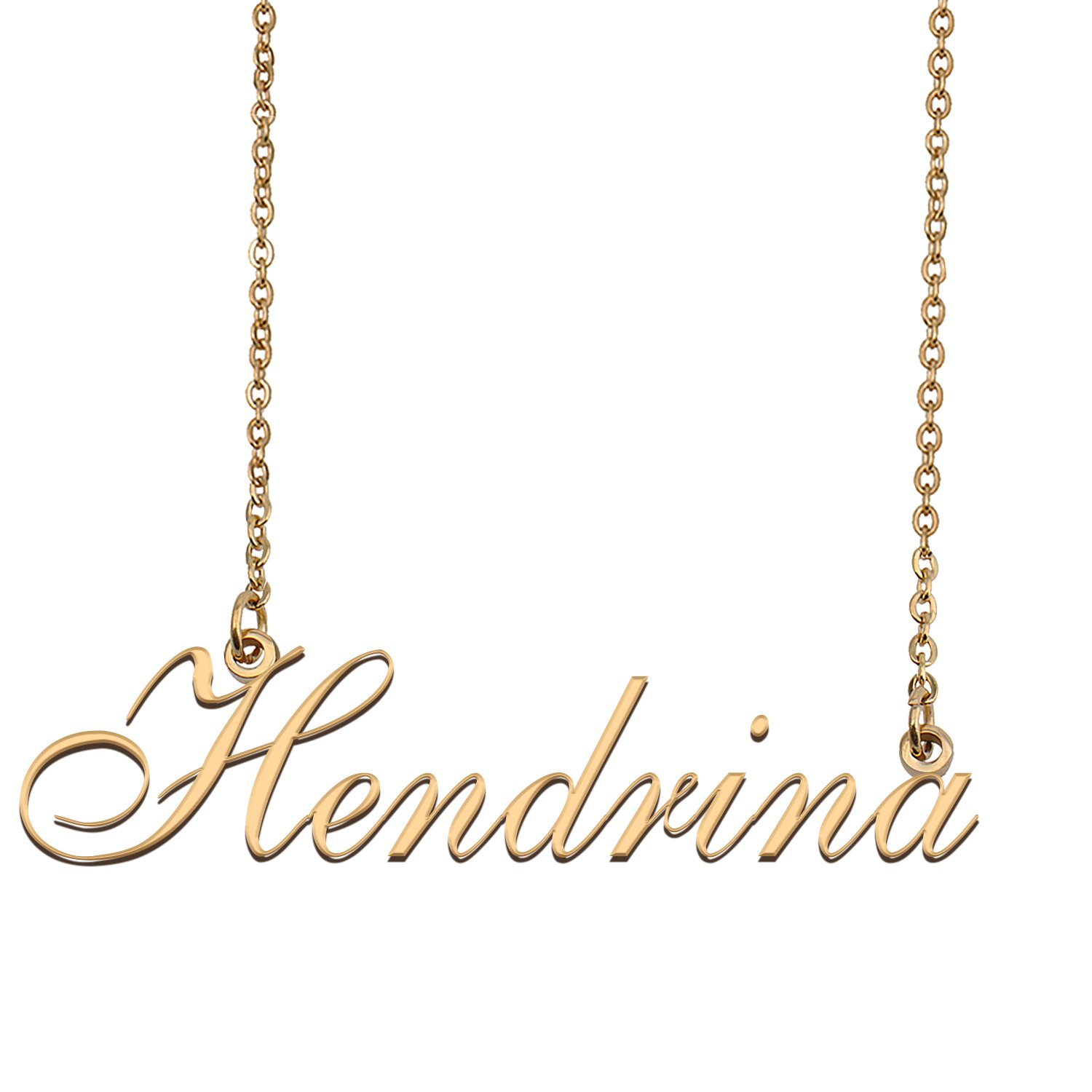 Personalized Custom 18k Gold Plated Any Name Necklace for Women Leshae