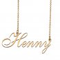 Personalized Custom 18k Gold Plated Any Name Necklace for Women Lesly