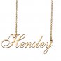 Personalized Custom 18k Gold Plated Any Name Necklace for Women Leta