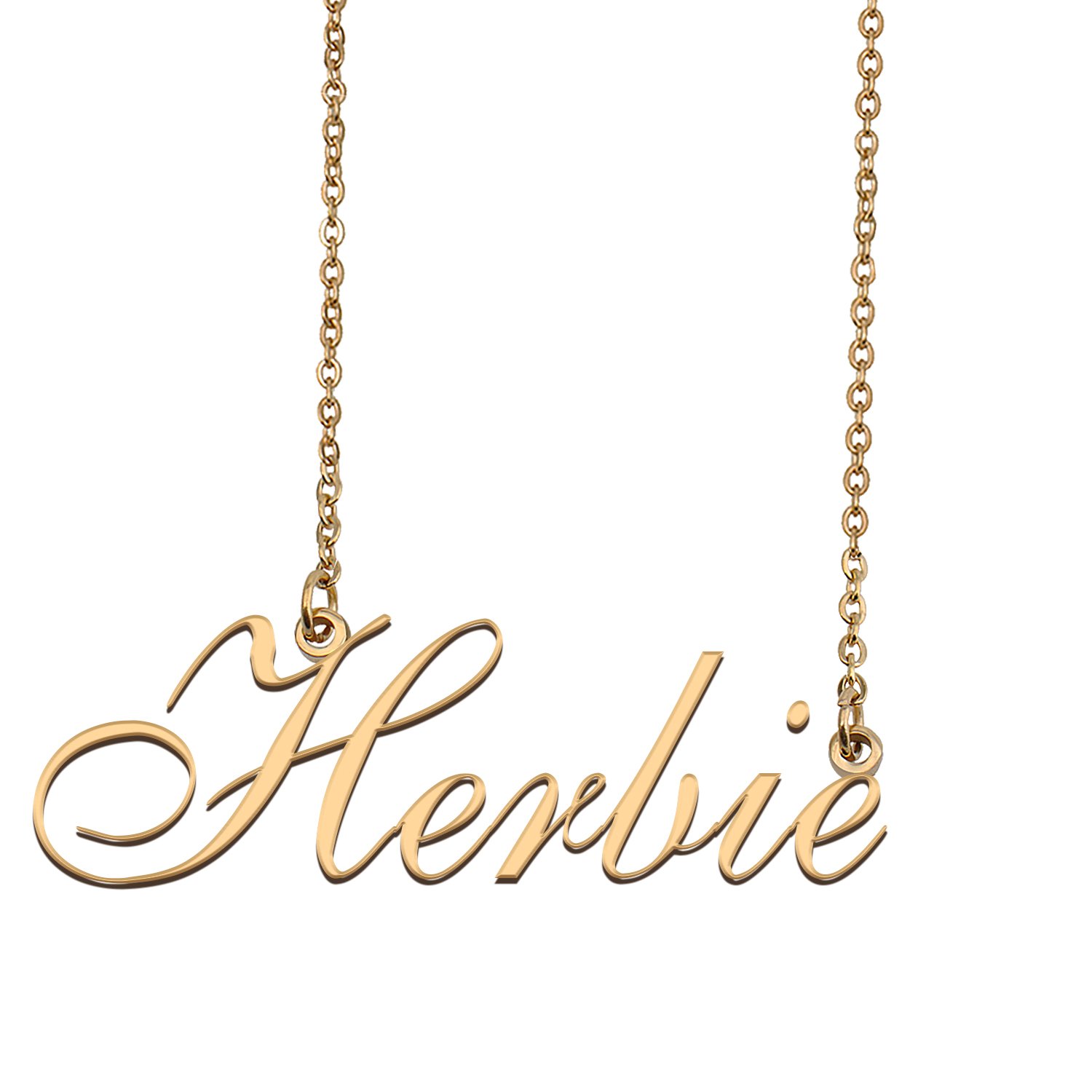 Personalized Custom 18k Gold Plated Any Name Necklace for Women Leticia