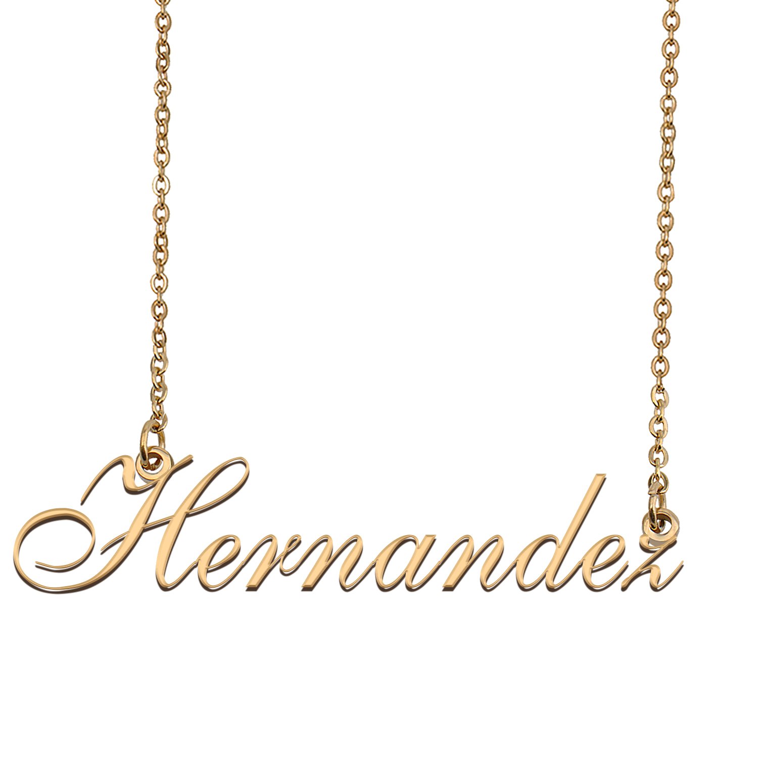 Personalized Custom 18k Gold Plated Any Name Necklace for Women Levander