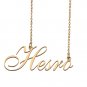 Personalized Custom 18k Gold Plated Any Name Necklace for Women Leversie