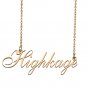 Personalized Custom 18k Gold Plated Any Name Necklace for Women Lexcii