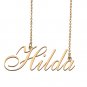 Personalized Custom 18k Gold Plated Any Name Necklace for Women lexx