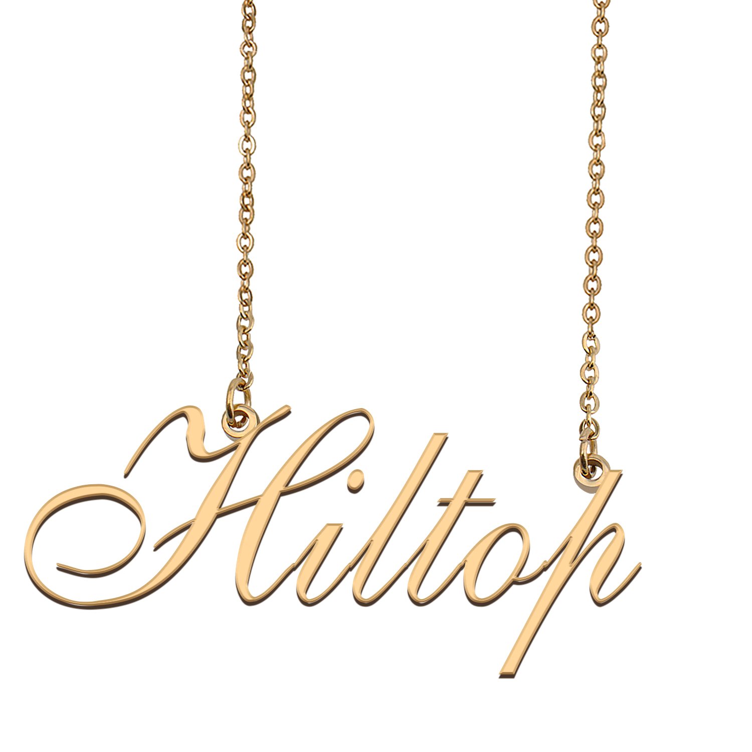 Personalized Custom 18k Gold Plated Any Name Necklace for Women Leyah