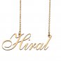 Personalized Custom 18k Gold Plated Any Name Necklace for Women Leylee