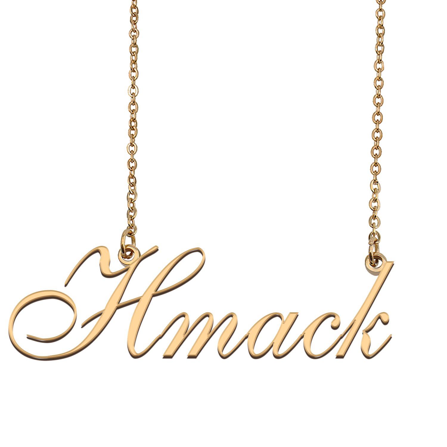 Personalized Custom 18k Gold Plated Any Name Necklace for Women Liahtrinity