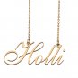 Personalized Custom 18k Gold Plated Any Name Necklace for Women Liberty