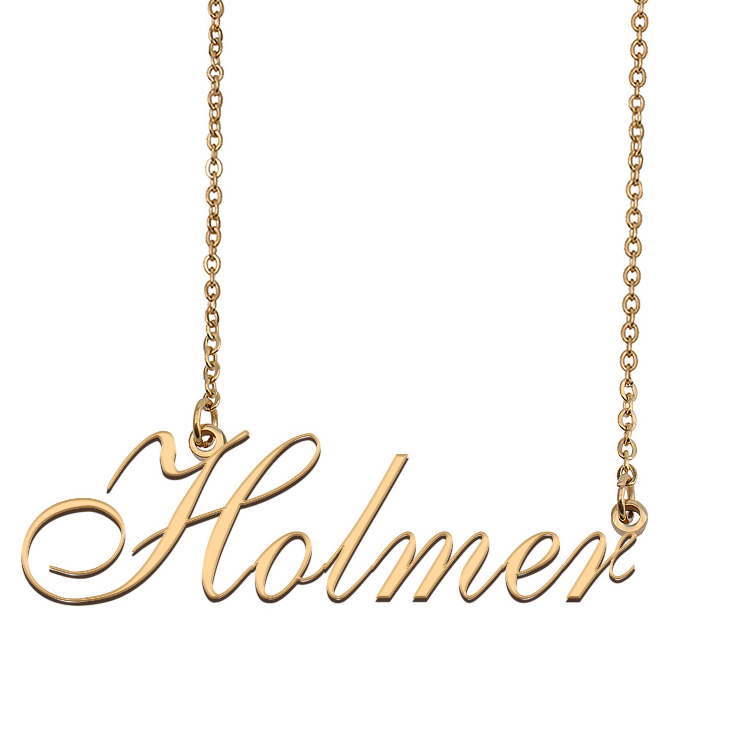 Personalized Custom 18k Gold Plated Any Name Necklace for Women Lida