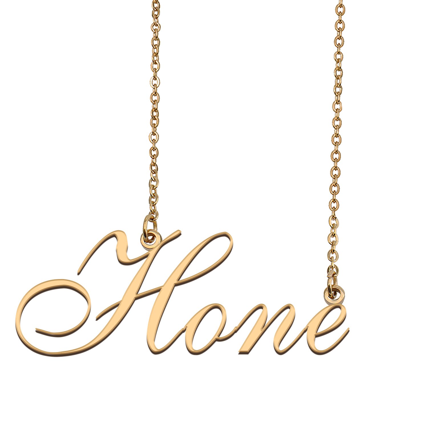 Personalized Custom 18k Gold Plated Any Name Necklace for Women Liesl
