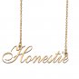 Personalized Custom 18k Gold Plated Any Name Necklace for Women Life