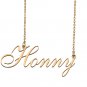 Personalized Custom 18k Gold Plated Any Name Necklace for Women Lihz